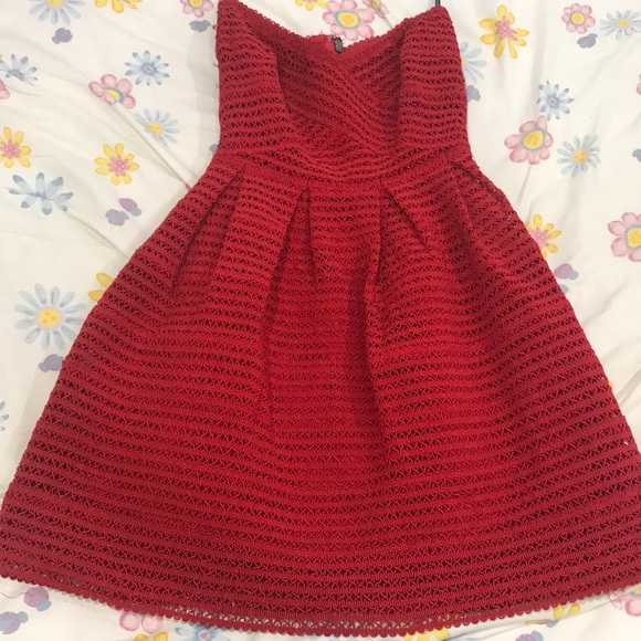 Forever 21 Dresses & Skirts - cute little red dress from forever21 Forever 21 Dresses & Skirts - cute little red dress from forever21